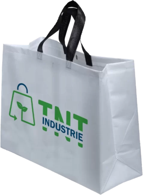 Sacs réutilisables soudés par ultrasons laminés personnalisés